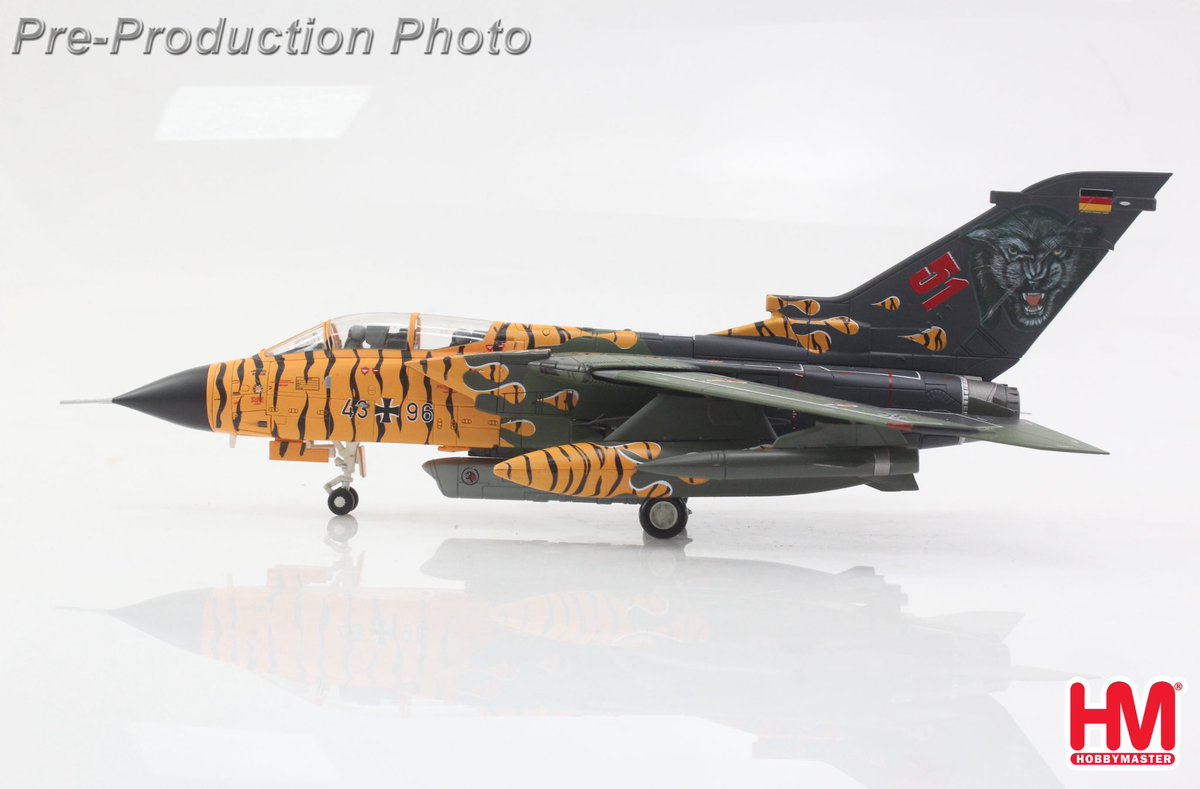 diecastdioram's tweet photo. Hobby Master HA6734 | Panavia Tornado IDS

Panavia Tornado IDS "Tiger Meet 2003" 43+96, AG-51, German Air Force, 2003

Scale 1:72 / Diecast model

Pre-order now at: https://t.co/L9jIQVbFmu https://t.co/FWidMI2KTl
