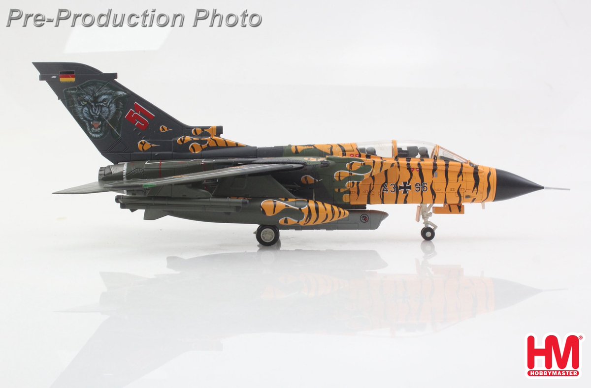 diecastdioram's tweet photo. Hobby Master HA6734 | Panavia Tornado IDS

Panavia Tornado IDS "Tiger Meet 2003" 43+96, AG-51, German Air Force, 2003

Scale 1:72 / Diecast model

Pre-order now at: https://t.co/L9jIQVbFmu https://t.co/FWidMI2KTl