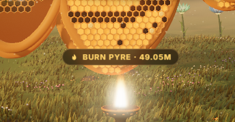 Swarmedfun's tweet photo. Nearly 5% of the honey collected has been burned at the pyre!

The BEEs have been working hard... https://t.co/LnBn1qQgLj