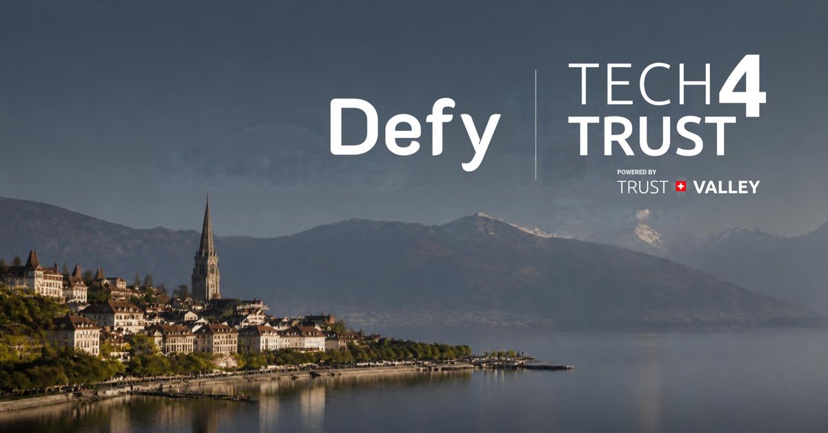 getdefyco's tweet photo. 𝖣𝖾𝖿𝗒 𝗂𝗌 𝗃𝗈𝗂𝗇𝗂𝗇𝗀 𝗧𝗲𝗰𝗵𝟰𝗧𝗿𝘂𝘀𝘁🇨🇭 https://t.co/ze77XNBc0D