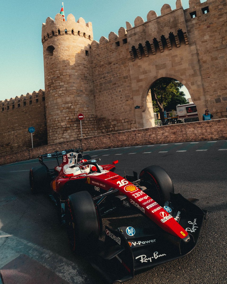 ScuderiaFerrari's tweet photo. Practice learnings ☑️ Now we’re ready to race the clock ⏱️ https://t.co/DjTdr0RSgu