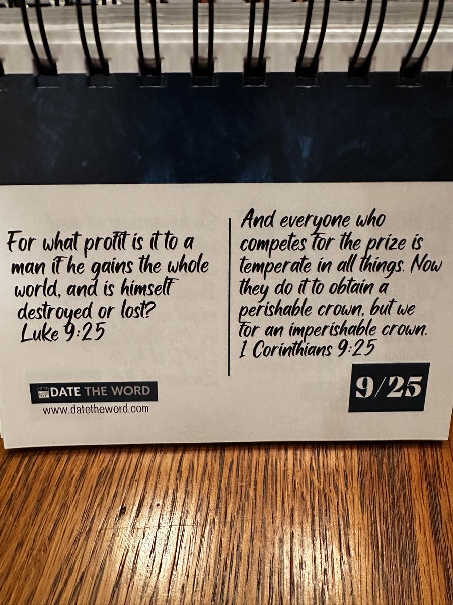 DwayneCarson's tweet photo. Bible @ Breakfast Bible @ Bed for September 25 (9/25)
#Datetheword https://t.co/wEFXQYg92d