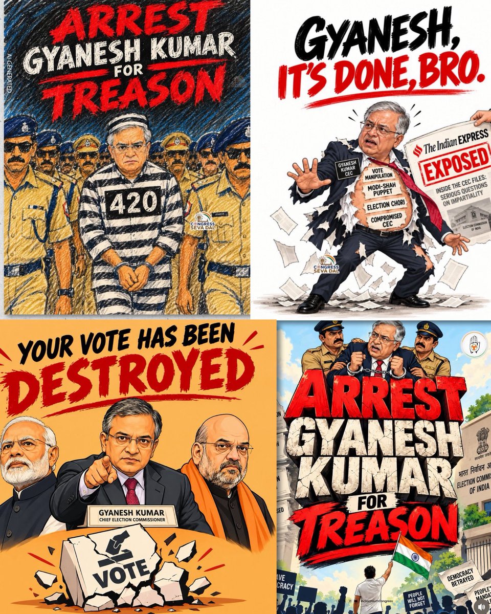 nandtara's tweet photo. It is striking that US President @realDonaldTrump who leads a major global democracy, has cited the voter ID remarks of India's Chief Election Commissioner, Gyanesh Kumar - a man who stands accused of orchestrating voter ID theft in his own country. 

Hopefully you feel terribly foolish @SergioGor or maybe as a Trump appointee probably not 🙄