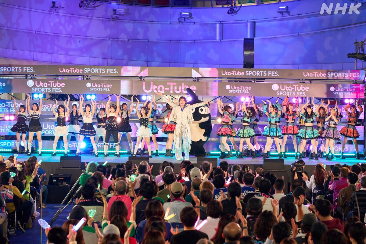 nhk_utatube's tweet photo. 🎵Uta-Tube SPORTS FES. 見逃し配信中💪
見逃し配信は
あす午前9時25分まで⚠
#新浜レオン さん
#SKE48 のみなさん
#ロージークロニクル のみなさん
#グランパスくん
素敵なコラボ
ありがとうございました⭐️💛🌹⚽✨
💿#FunFunFun
https://t.co/VTbMl11Dyy
リピートしてくださいね🖤
#utatube https://t.co/VNI5FkxMjQ