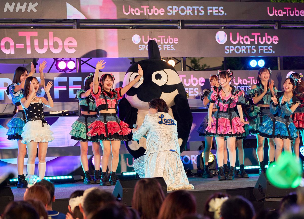 nhk_utatube's tweet photo. 🎵Uta-Tube SPORTS FES. 見逃し配信中💪
見逃し配信は
あす午前9時25分まで⚠
#新浜レオン さん
#SKE48 のみなさん
#ロージークロニクル のみなさん
#グランパスくん
素敵なコラボ
ありがとうございました⭐️💛🌹⚽✨
💿#FunFunFun
https://t.co/VTbMl11Dyy
リピートしてくださいね🖤
#utatube https://t.co/VNI5FkxMjQ