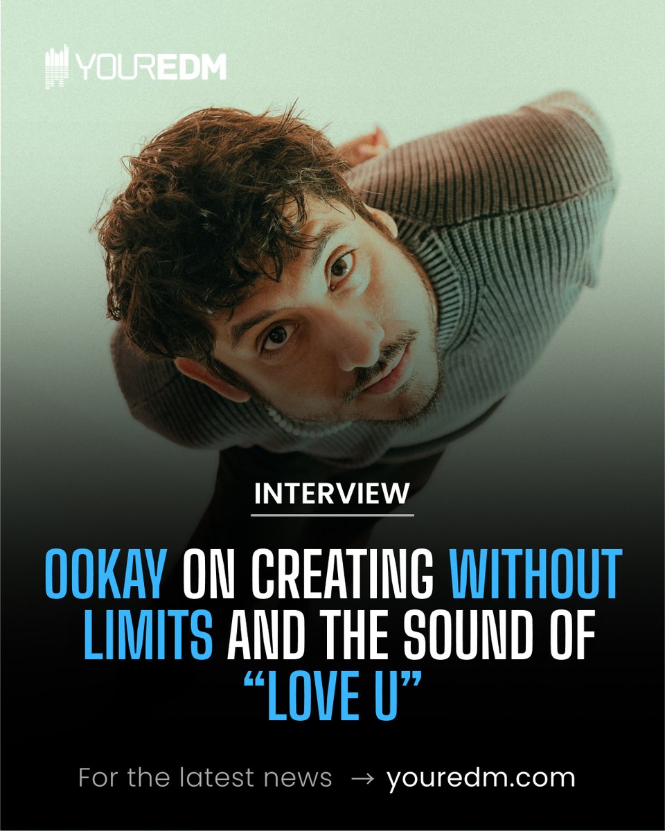 YourEDM's tweet photo. From melodic bass and trap to hard groove dance, @Ookay has built his sound around individuality, experimentation, and refusing to fit inside a pre-existing mould.
Catch the exclusive interview HERE: https://t.co/kEaxIzjKhq
#PLAYYMusic #Ookay #EDM https://t.co/uluUxs0bT8