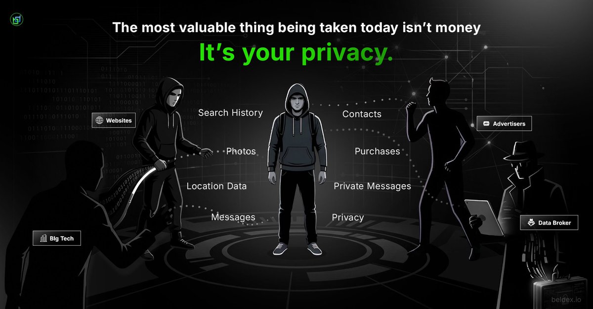 md_kha98's tweet photo. Stop trading privacy for convenience. @BeldexCoin offers both. Private transactions, secure communication via BChat and anonymous browsing with BelNet, all in one ecosystem powered by $BDX. Reclaim your digital sovereignty today. Privacy first, always. https://t.co/RSoPlgwMdE
