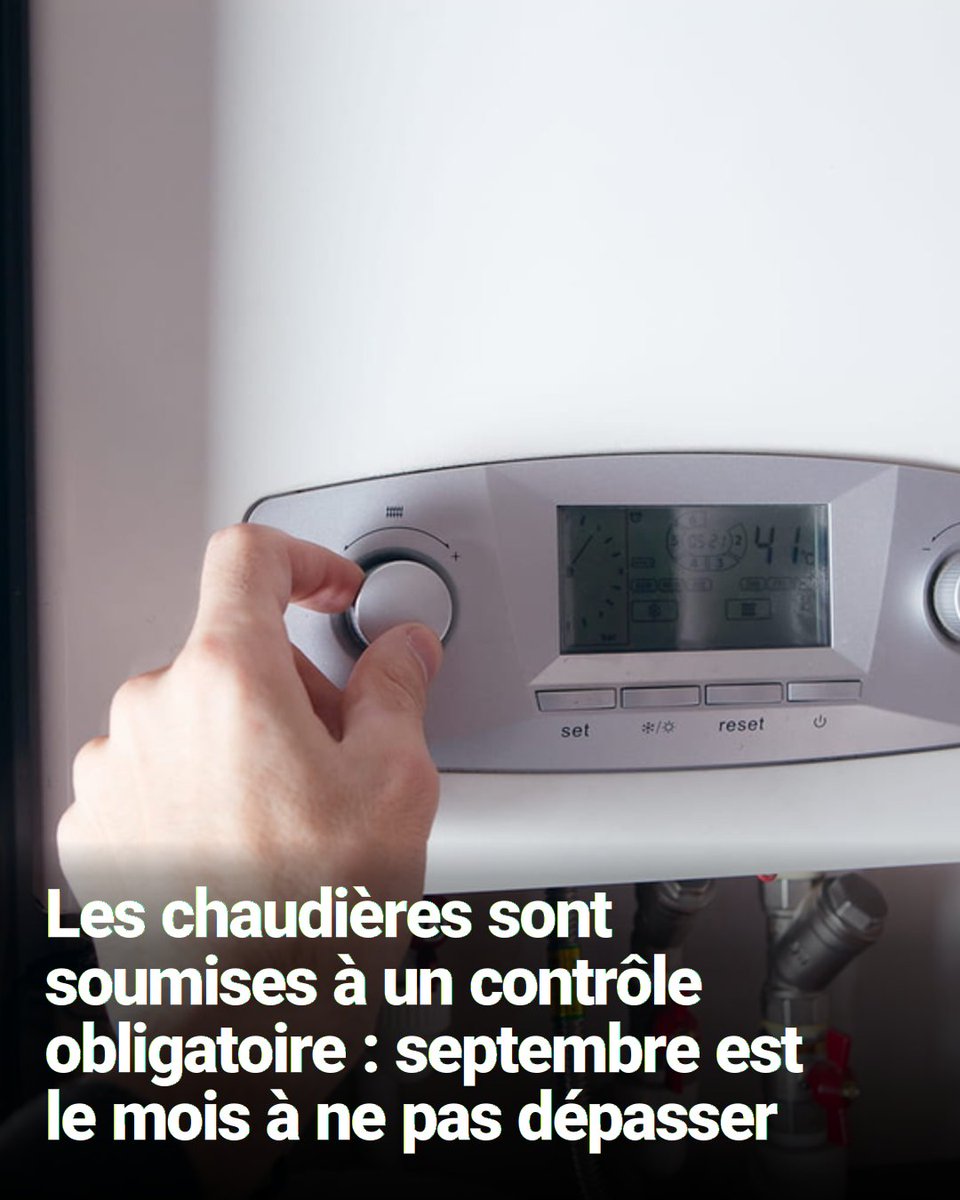JDFDeco's tweet photo. Les chaudières sont soumises à un contrôle obligatoire : septembre est le mois à ne pas dépasser https://t.co/C99D4nbNGV https://t.co/zYJXGRFqIc