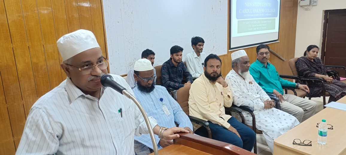 HakeemCollege's tweet photo. 📢 INNOVATION IN EDUCATION: NIOS STUDY CENTRE INAUGURATED 📢

We are pleased to inform you that the NIOS Study Centre was successfully inaugurated on Thursday, 24th September 2026 at 

📱 Call/WhatsApp: +91 98940 14664

📧 Email: yassir.urdu@cahc.edu.in https://t.co/M0Kx7F4xXZ