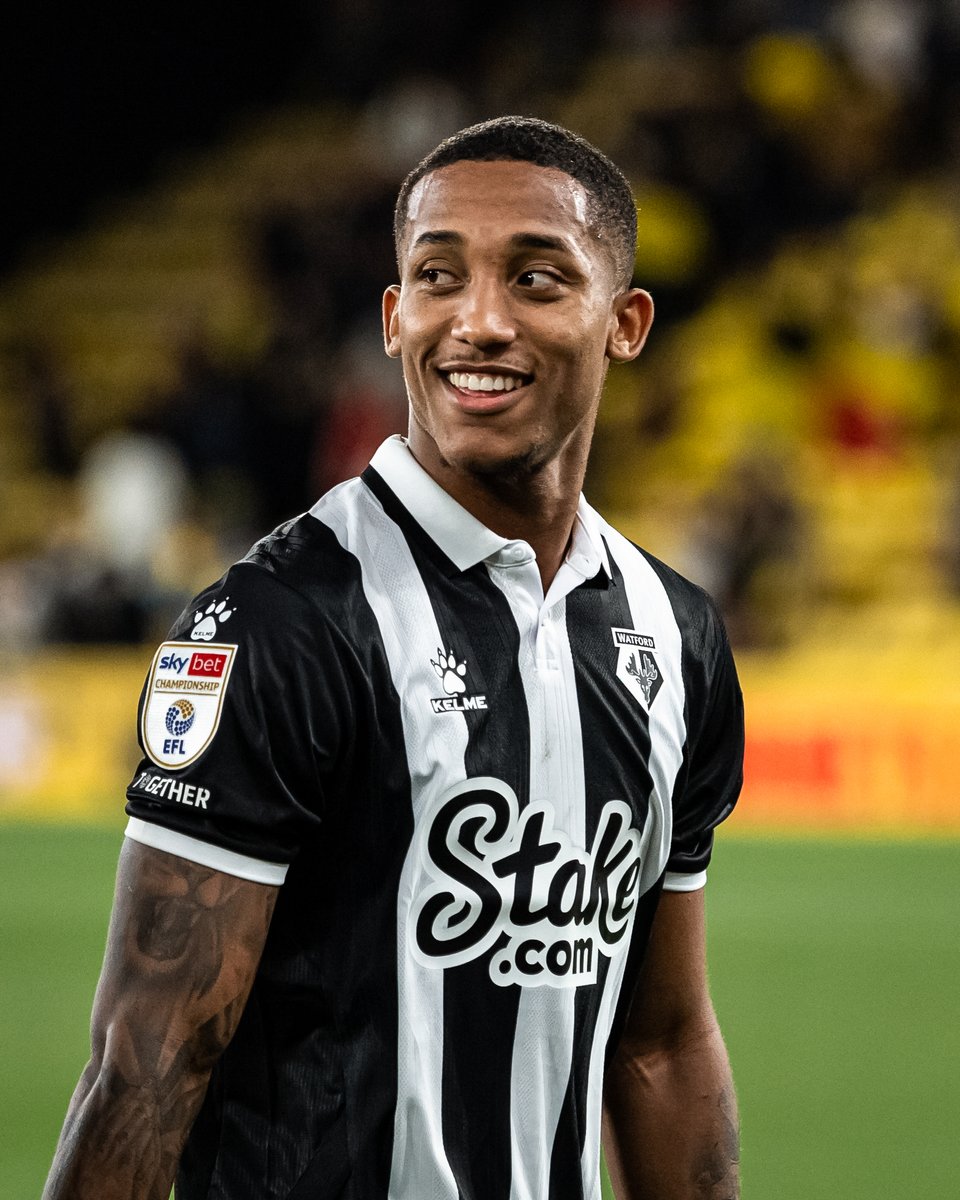 WatfordFC's tweet photo. Certified Golden Boy 🫡🐝

Happy birthday, João Pedro! 💛 https://t.co/nySMbXVbK0