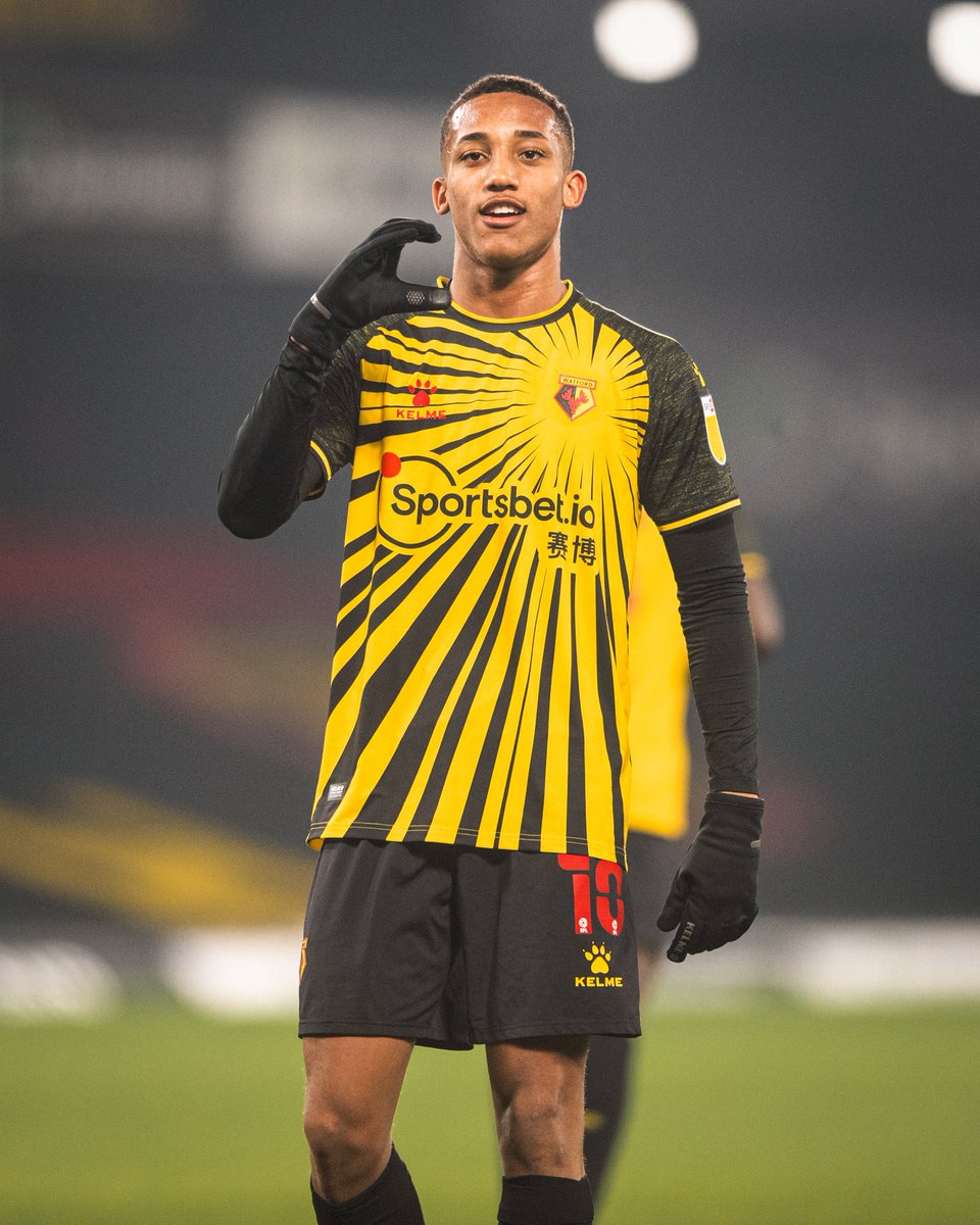 WatfordFC's tweet photo. Certified Golden Boy 🫡🐝

Happy birthday, João Pedro! 💛 https://t.co/nySMbXVbK0