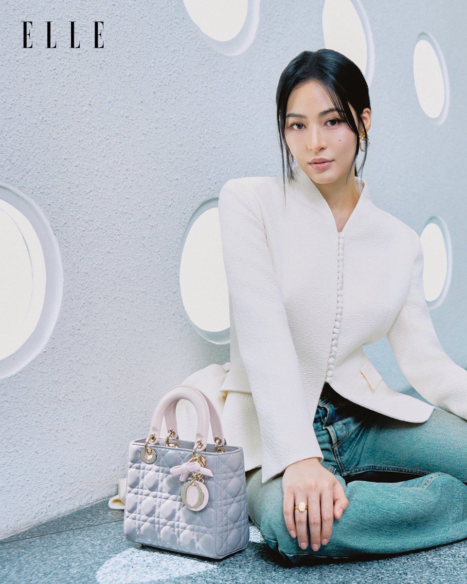 CineFocu's tweet photo. Lingling Kwong stuns for ELLE Hong Kong x Dior. https://t.co/Txq9xpf5PT