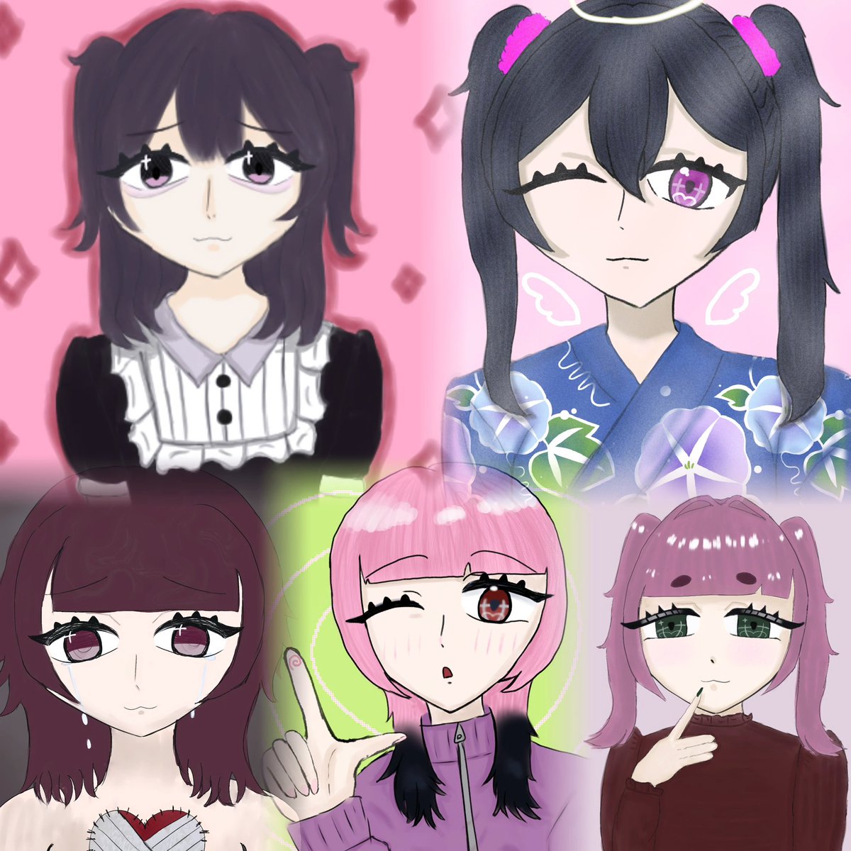 munya963's tweet photo. イラストまとめ( ᴖ ̫ᴖ ) https://t.co/5tFJqYBO5q