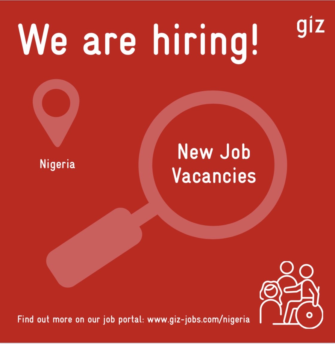 jomsaso's tweet photo. 📢 New Job Vacancy!
🔸Job Title: Junior Access to Finance Advisor
Programme: GIZ Nigeria, Value Chains for Agriculture, Climate and Employment (VACE)
Location: Abuja
Closing date: 02.10.2026

https://t.co/Knq6pKovV5 https://t.co/tWWkuSifHB