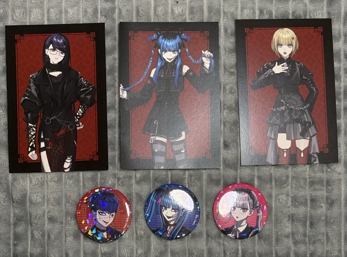 oyakanri_dayo's tweet photo. 【 交換 】 HUNDRED LINE  ハンドレッドライン　ハンドラ　チャイナパンク　缶バッジ　ポストカード　マルイ　ロックバンド

譲:画像1、2枚目
求:各種、同種霧藤

郵送希望です
当方お取引垢ではないためお気を付けください
大丈夫だという方はリプにてお気軽にお声がけください…！ https://t.co/bCC3cKbHq4