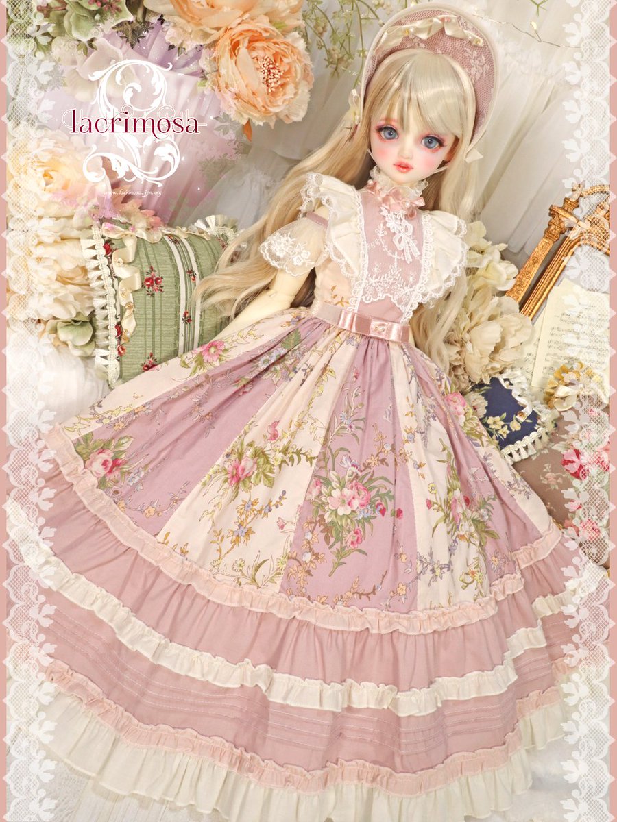 doll_lacrimosa's tweet photo. 拡散希望
新作ドレスのご案内です💐

【受付期間】
現在受付中〜9月28日（月）22:00まで

✦サイズ：SD / SD13女の子 / SDGr女の子
👗花柄・薔薇柄のロングドレスを中心に、全5種をご用意しました✨

詳細・追加画像はSHOPにてご覧ください
SHOPアドレスはBio（プロフ欄）・リプ欄に記載しています https://t.co/svuTnRaspx
