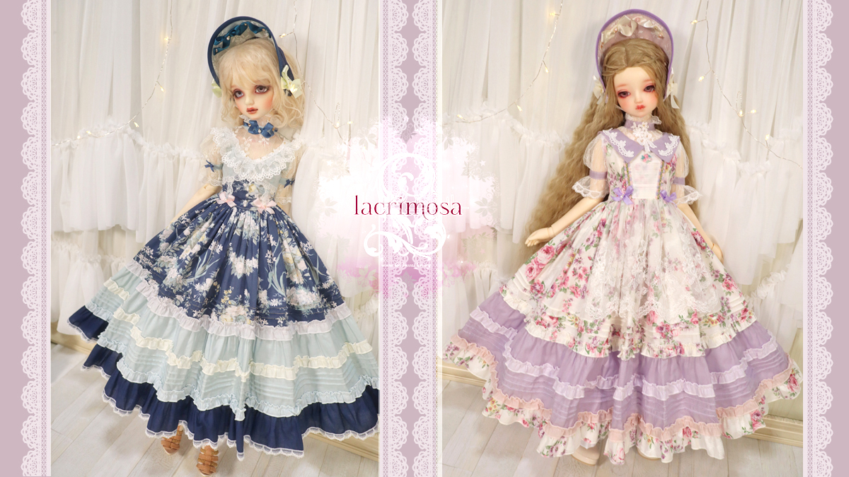 doll_lacrimosa's tweet photo. 拡散希望
新作ドレスのご案内です💐

【受付期間】
現在受付中〜9月28日（月）22:00まで

✦サイズ：SD / SD13女の子 / SDGr女の子
👗花柄・薔薇柄のロングドレスを中心に、全5種をご用意しました✨

詳細・追加画像はSHOPにてご覧ください
SHOPアドレスはBio（プロフ欄）・リプ欄に記載しています https://t.co/svuTnRaspx