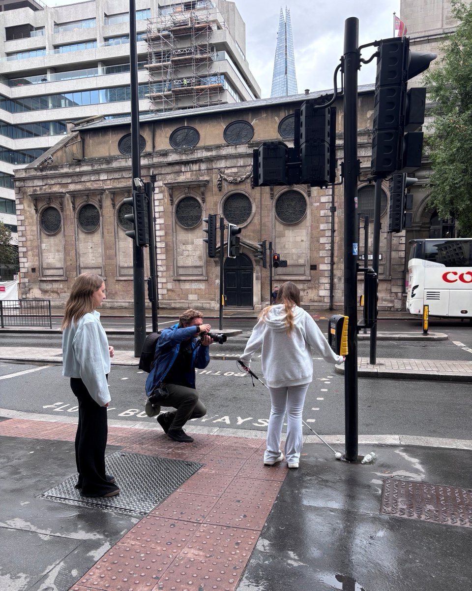 Motability's tweet photo. We have grant-funded the Royal Society of Blind Children's Travelling with Confidence programme.

Last month, we had the privilege of joining Kaitlin on a session run by Habilitation Specialist, Rosie.

The rain did not dampen Kaitlin's spirits - she took it all in her stride! 📸 https://t.co/mgZLS3eI2V