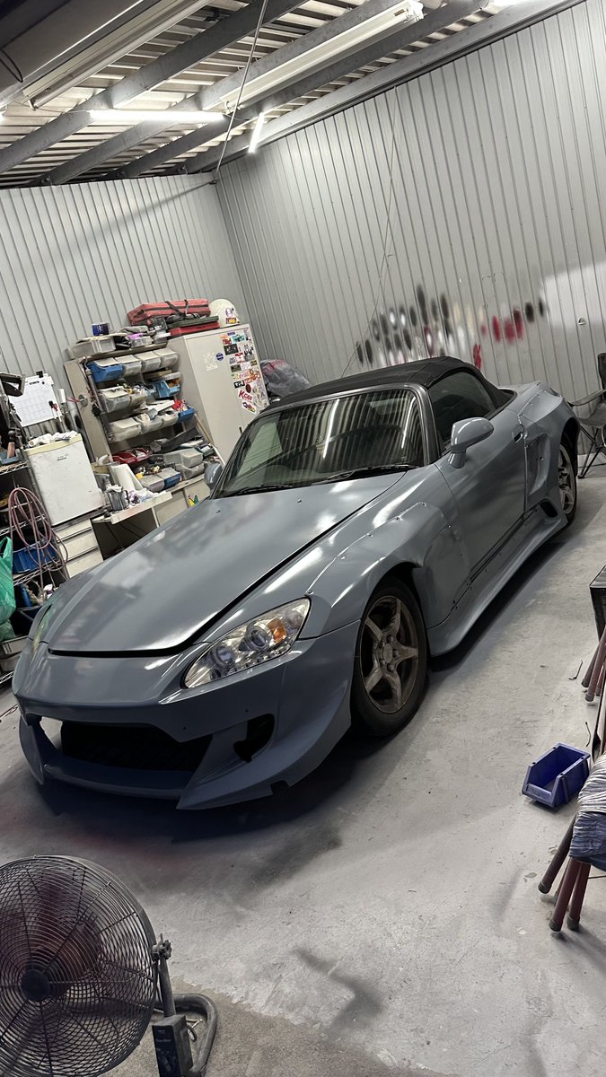 Screws_Garage's tweet photo. サーキット車枠でS2000とS15同じオーナーさんの
持ち込みありがとうございました
PBA ソリッドグレー 
326 ホワイト https://t.co/6pfUkwJWFN