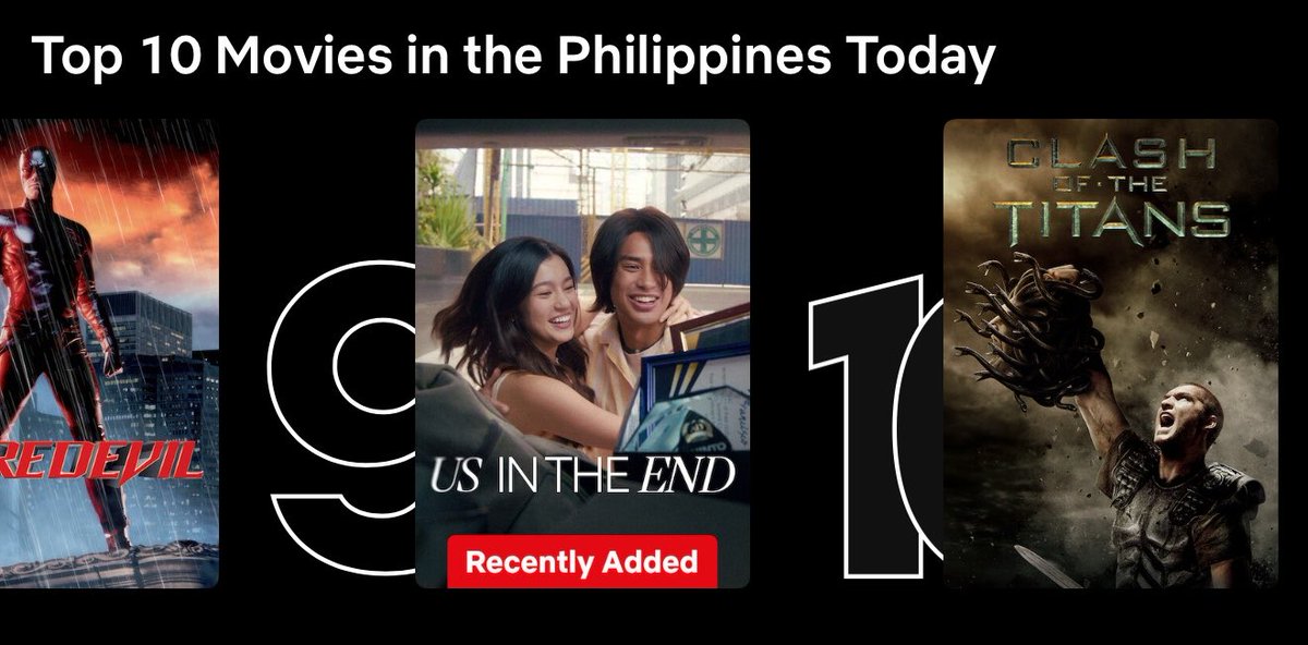 DB_radioOFC's tweet photo. 🔴JUST IN:  Us in the End is still part of Top 10 (Top 9) Movies in the Philippines Today for Day 15

Let's keep on watching #TayoSaWakas. 

🎬 For no hassle streaming join us on our Rave-Watch Party. 

#DonBelle https://t.co/B1xtiA58Y6