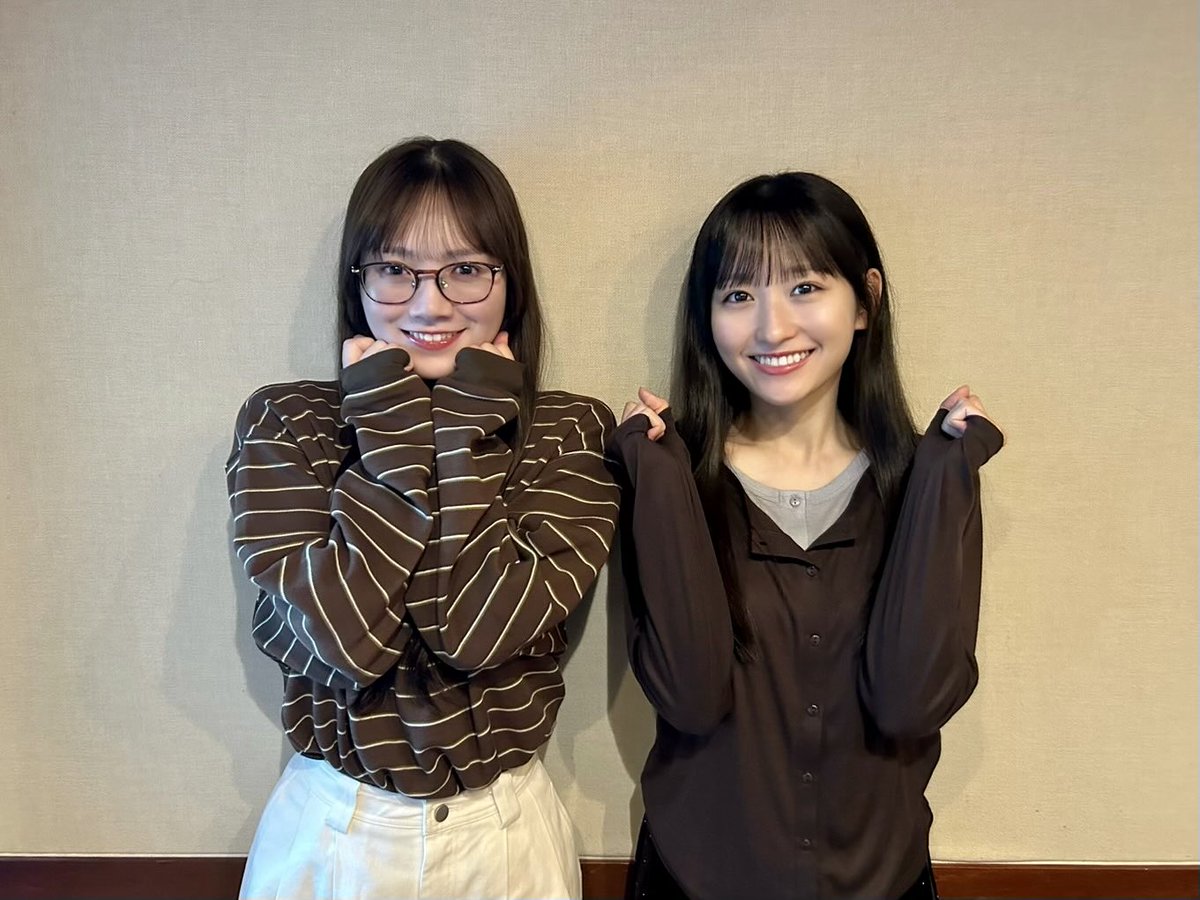 nogizaka46's tweet photo. 本日9月25日(金)20:30〜、
TOKYO FM「ベルク presents 乃木坂46の乃木坂に相談だ！」に、
#田村真佑 #一ノ瀬美空 が出演します💞

ぜひお聴きください🤗

https://t.co/MG6BHgqVhE

#乃木談
#乃木坂46 https://t.co/UkGSgZW7s4
