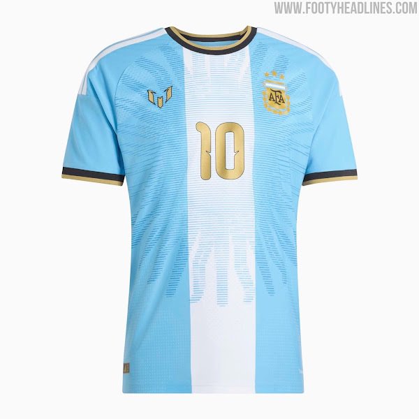 Ionrusuvq's tweet photo. A farewell shirt for Lionel Messi’s final game with Argentina. 😢🇦🇷
One last time wearing the colors of his country. 💙🤍

#Messi #Argentina https://t.co/6O46vuuujf
