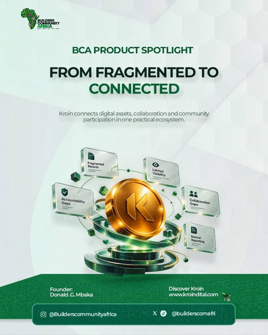 BuildersComAfri's tweet photo. Today, we’re spotlighting two African-built products solving very different problems:

— Symbal
— Kroin

Both are building in their own way. 

#BuildersCommunityAfrica #BCAProductSpotlight #AfricanTech #BuildInAfrica #TechInnovation https://t.co/EzshwSYjRs