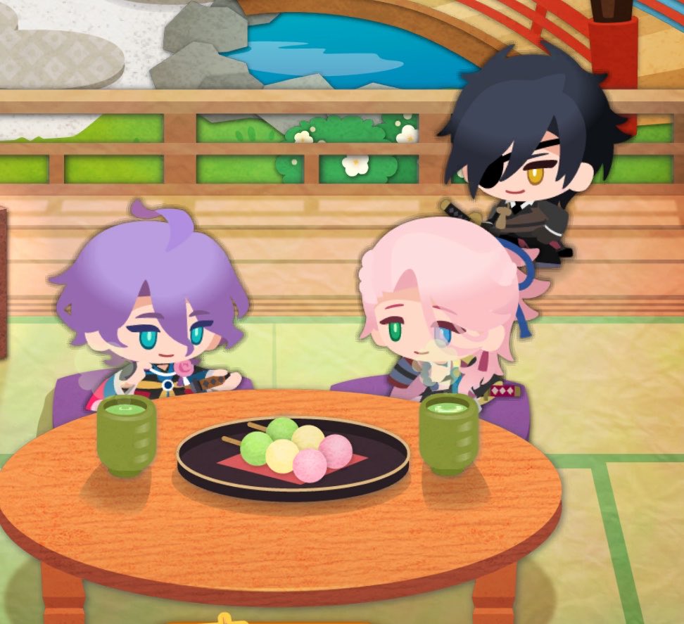 panco_1216's tweet photo. 風流が分かりそうな刀で良かったね🥲 https://t.co/mublNEwTXD