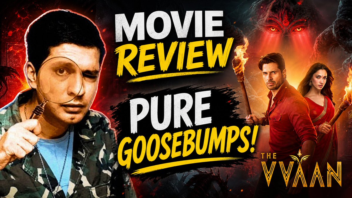 BollySpy's tweet photo. #TheVvaan Review: A haunting blend of fantasy folklore and raw tension. CHHATHI MAIYA SONG ROCKS!!!
Review By RJ @DIVYASOLGAMA 

LINK: https://t.co/AwoOQrcYss

@balajimotionpic @SidMalhotra @tamannaahspeaks @EktaaRKapoor #SidharthMalhotra #TamannaahBhatia https://t.co/ELT2ArrTUi