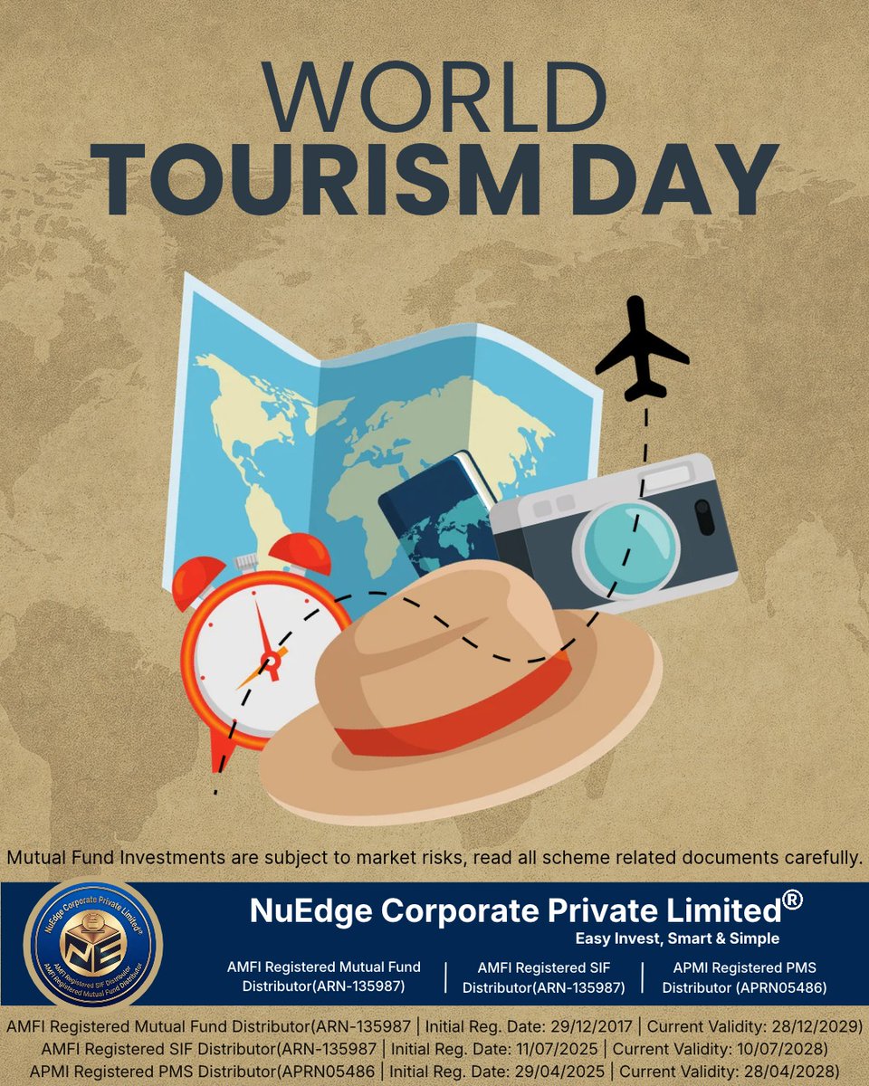 nuedgecorporate's tweet photo. May every journey bring new experiences, meaningful connections, and unforgettable memories.
NuEdge Corporate Private Limited wishes everyone a very Happy World Tourism Day!
To know more:
Call #NuEdge 03346026618
Registration Details - https://t.co/XEZR30p0Ji https://t.co/k712C1NZ4p