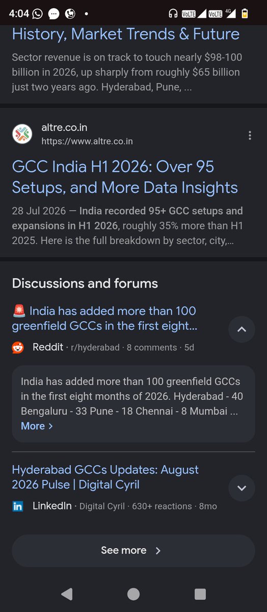 ArchivesUn21498's tweet photo. @ankit0708 @Prabhat38178142 @babubhaiiiiii Bullshit ... Pune, Hyderabad are dominating in opening of gcc ! Firing at Oracle and microsoft mostly is for manager roles and is to sav more money for ai capex ! https://t.co/wUorhU3K0L