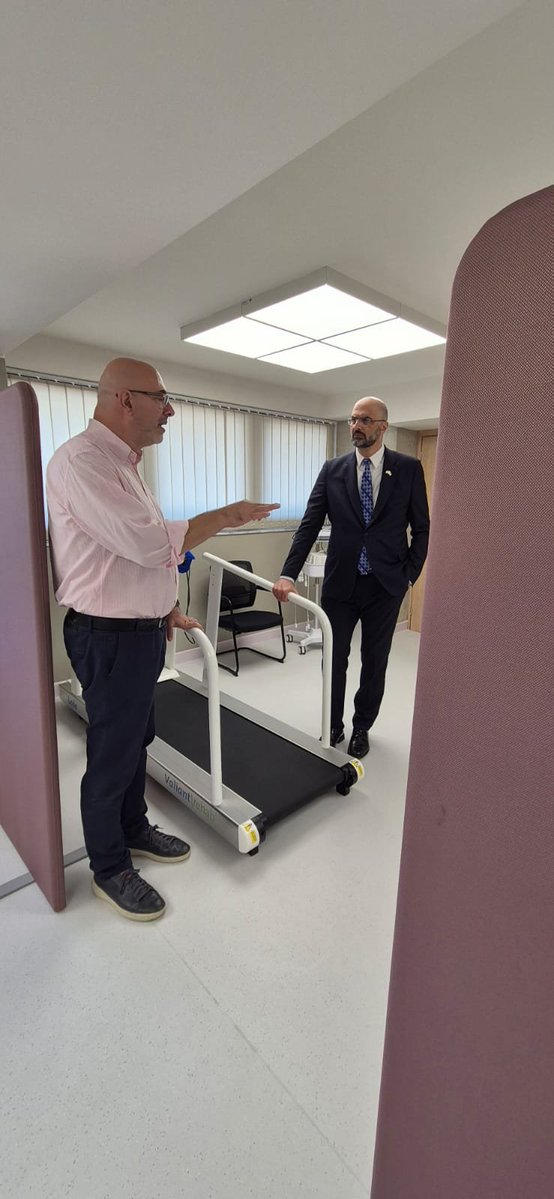 OrenAnolik's tweet photo. Yesterday I visited #Hadassah Medical Center in #Limassol and had the opportunity to tour its state-of-the-art facilities. I was truly impressed by the innovative technology and advanced medical equipment.
I believe that Hadassah Medical Center is an excellent example of Israeli innovative capabilities. It is a hub for modern medicine, bringing together highly skilled professionals dedicated to excellence and exceptional patient care.
I thank the management team for the warm welcome and the insightful introduction to their work. It was inspiring to learn more about their vision and the high standards that define the center's approach to #healthcare.