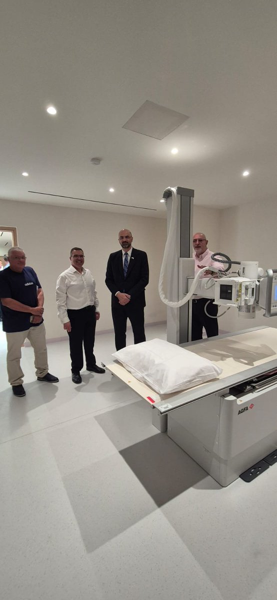 OrenAnolik's tweet photo. Yesterday I visited #Hadassah Medical Center in #Limassol and had the opportunity to tour its state-of-the-art facilities. I was truly impressed by the innovative technology and advanced medical equipment.
I believe that Hadassah Medical Center is an excellent example of Israeli innovative capabilities. It is a hub for modern medicine, bringing together highly skilled professionals dedicated to excellence and exceptional patient care.
I thank the management team for the warm welcome and the insightful introduction to their work. It was inspiring to learn more about their vision and the high standards that define the center's approach to #healthcare.