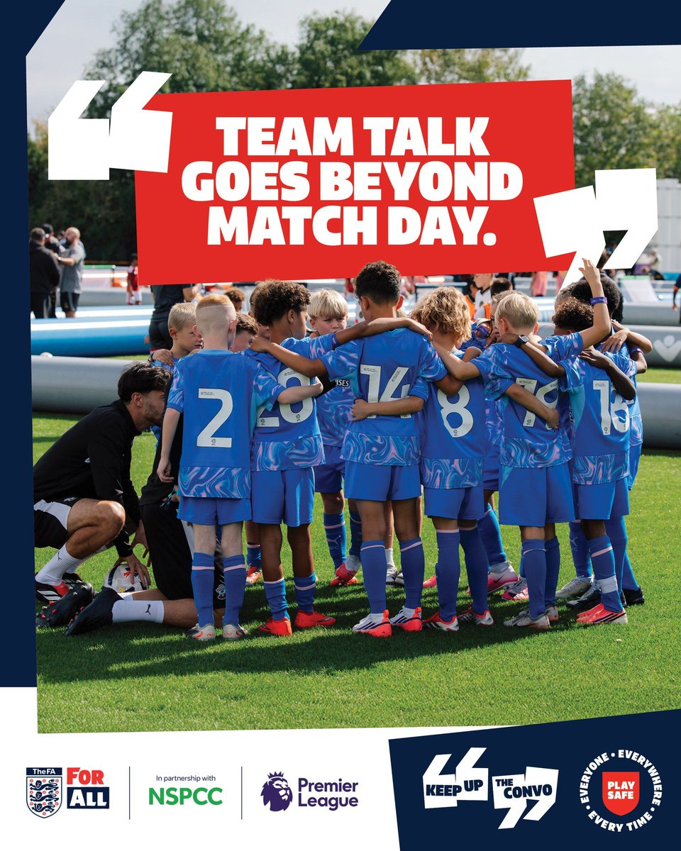 tigerstrust's tweet photo. This weekend, we're showing our support for the @FA's #PlaySafe campaign! ⚽️

We're encouraging adults to create open conversations, ask questions, and actively listen to children, young people, and adults by supporting this year’s theme "Keep Up The Convo” 🧡

#hcafc https://t.co/pKBumXhYMK