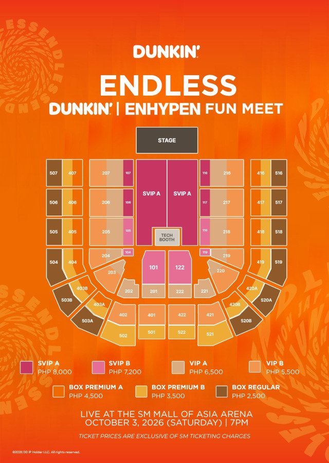 lysaentix's tweet photo. wts lfb ph selling enhypen tickets dunkin endless funmeet !

• (2) svip a right 
• (2) box premium b 502 — magkatabi
• rfs : got our desired tix
• dm for more deets!

🏷️ enhypen tickets selling funmeet wts lfb ph enless dunkin moa https://t.co/0xnVQXg7KS