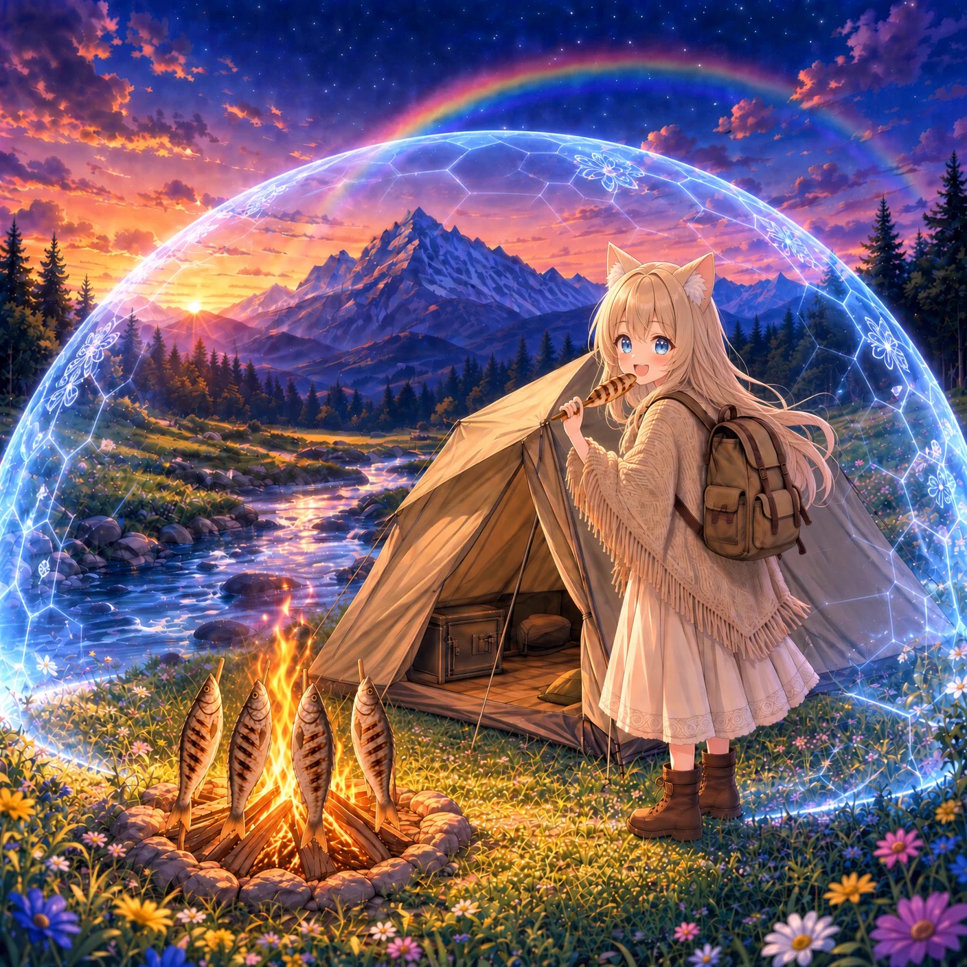 世界に一つだけ！大きめのオリジナルキャンバスイラスト☆☆☆ 永久 on X: 