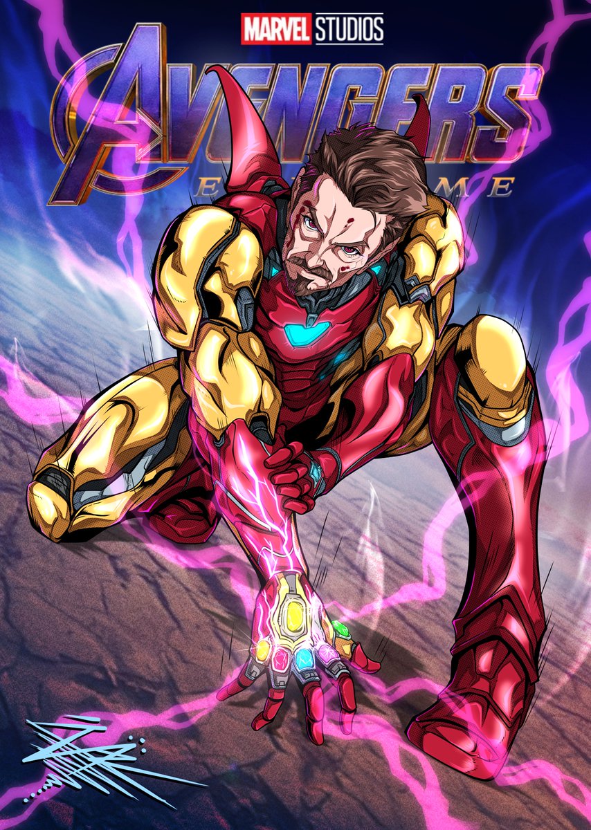 vanhouten1117's tweet photo. Avengers:Endgame Encore/アベンジャーズ:エンドゲームアンコール公開記念イラスト！

アベンジャーズの起点にして、
エンドゲームまでの大団円を同じ名台詞
「I am ironman.」
で締めくくった今や映画史に残るヒーロー、
アイアンマン/ironmanことトニー・スタークをイラストにしました！

Love you 3000!!

#アベンジャーズ #エンドゲーム #avengers