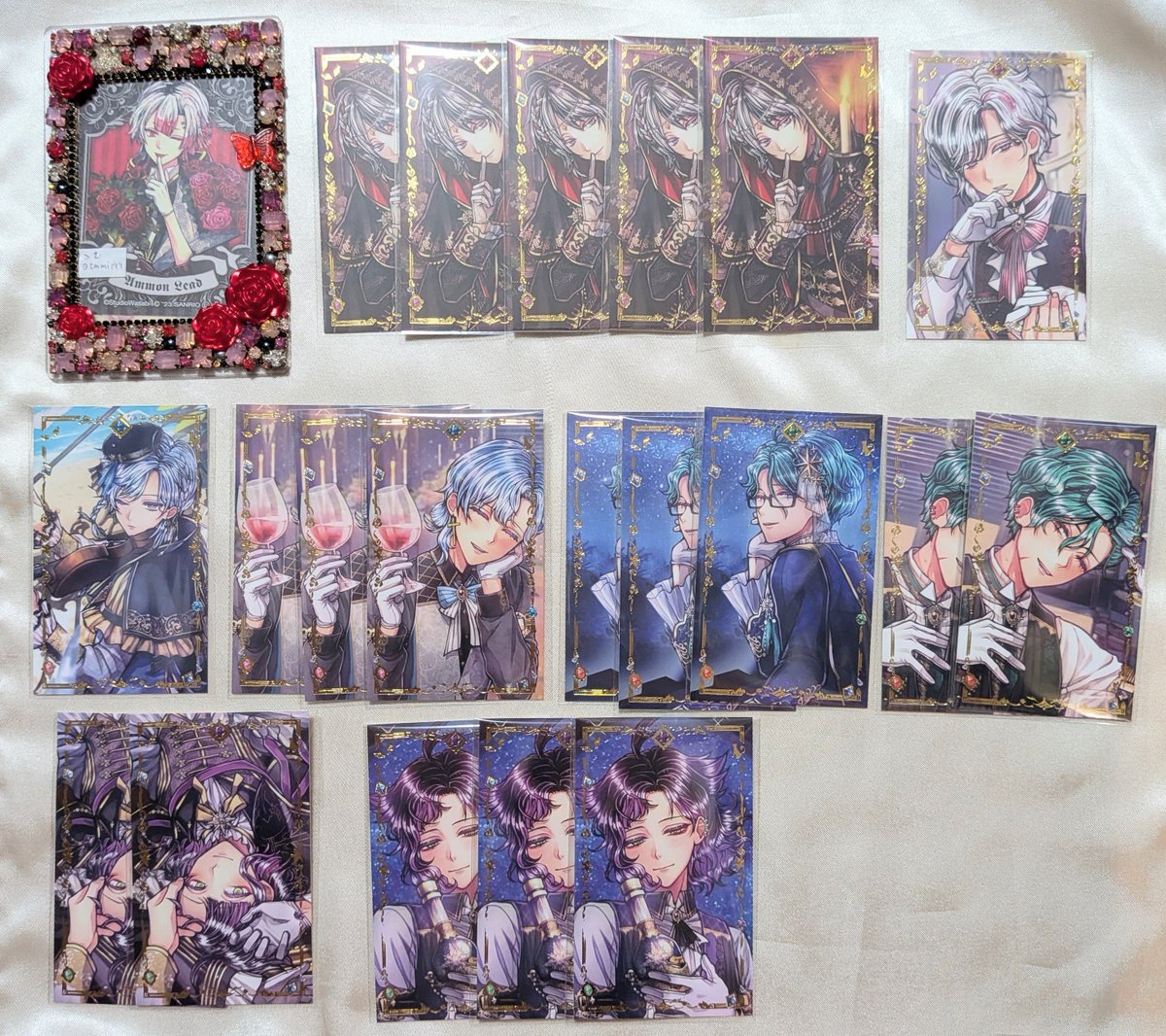 tmmi199's tweet photo. 交換 悪魔執事と黒い猫 あくねこ
Butler's Card Collection vol.10 バトコレ

【譲】
ベリアン✧、フルーレ、ナック、ラムリ、テディ✦、ハナマル✦

【求】
箔：同絵柄アモン
N：アモン、フェネス

✧はアモンとの交換
✦はアモン含む交換 https://t.co/0467YC7zAV