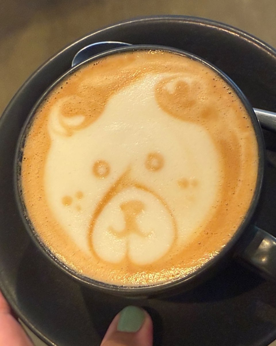 ProjectCoffeeUK's tweet photo. #FlatWhiteFriday ! 🐻❤ https://t.co/2EQ0qcaZmd