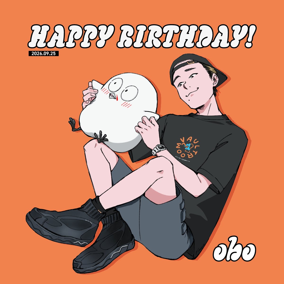 nkgw__84's tweet photo. おぼさん！
お誕生日おめでとうございます🎊🥳
#BankCR https://t.co/pvxGJgv3Ks