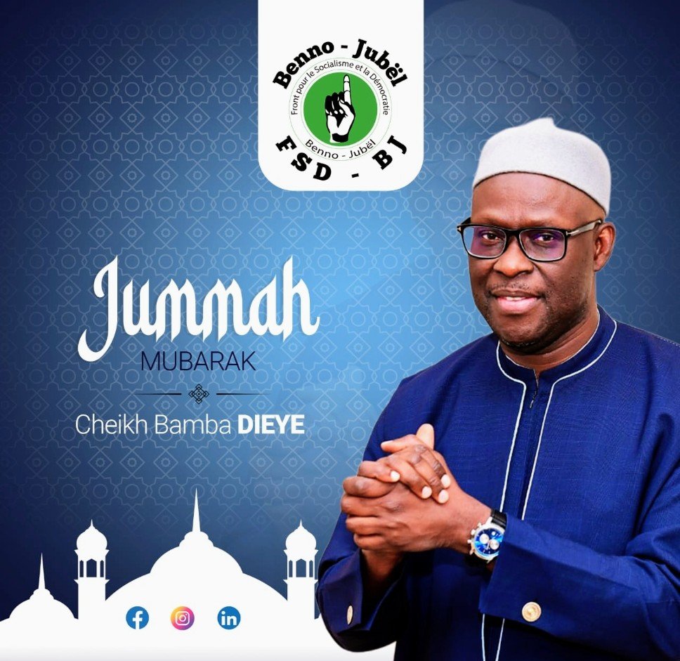 bamba_dieye's tweet photo. Jummah Mubarak à vous et à vos proches. Qu'Allah nous apporte santé, paix et miséricorde.
#muslim #religion #islam #Sénégal https://t.co/2d0FoHMBJ4