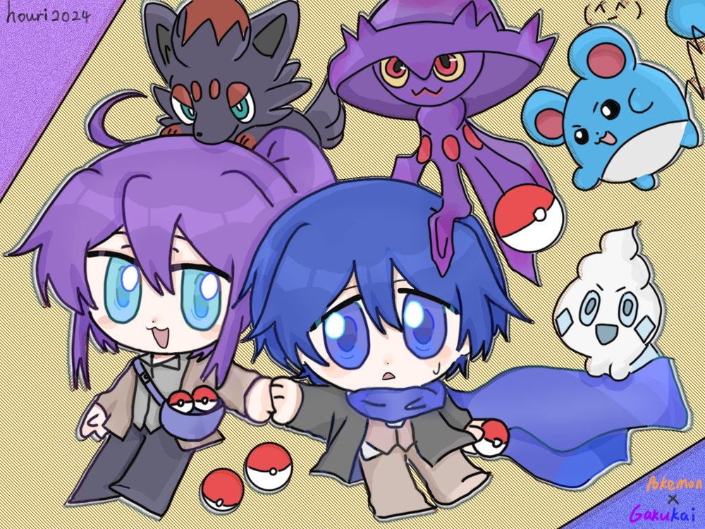 gakukailover's tweet photo. POKEMON two years ago
I will probably re-paint this AU and give more details
#がくカイ #gakukai #神威がくぽ #KAITO https://t.co/AeDSECVJsL