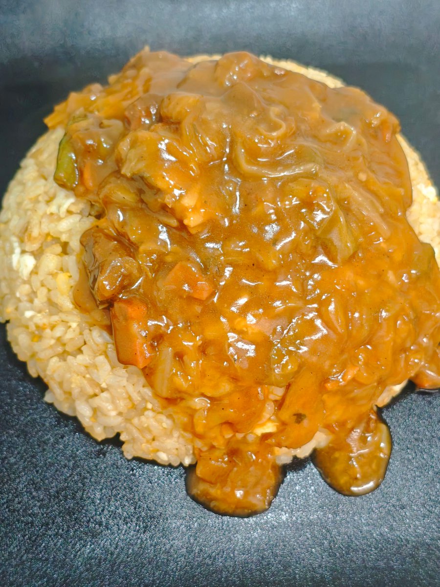 HanpenHunter's tweet photo. 今日のチャーハン https://t.co/sIKvisGX6m