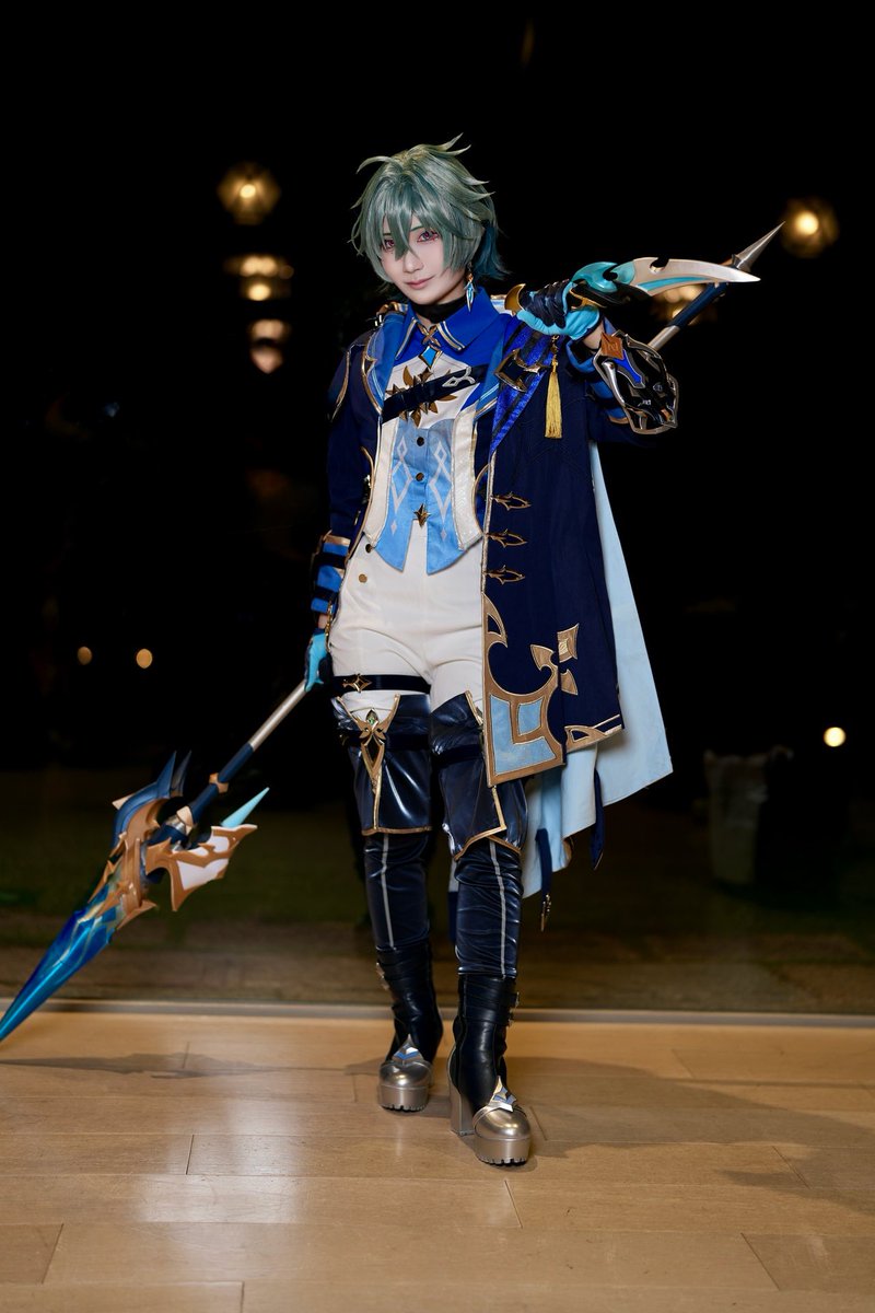 mikufu0809's tweet photo. cosplay
原神/ローエン   #Lohen 

📸@C6cqHs 

 #アコスタ京まふ  #アコスタ京都市京セラ美術館 https://t.co/KMobf0L5Sh