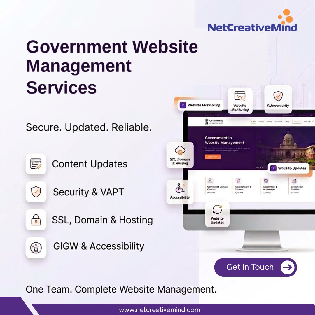 ncm_official's tweet photo. Is your government website ready for Security Audit &amp; Safe-to-Host requirements?

NetCreativeMind supports government organisations with CERT-In-related security requirements, VAPT, vulnerability assessment, remediation and Safe-to-Host processes.

#SecurityAudit #CERTIn #Hosting https://t.co/aKxk6COeiG