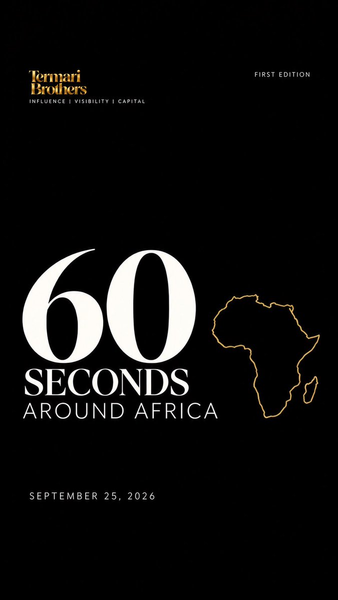 TermariBrothers's tweet photo. Africa had a busy week. 

Markets. Business. Trade. Culture. Health.

We break down what happened and what it means.
60 Seconds Around Africa.

See you next Friday.

Part 1

#60SecondsAroundAfrica #Africa #Nigeria https://t.co/2AbN0KQON6