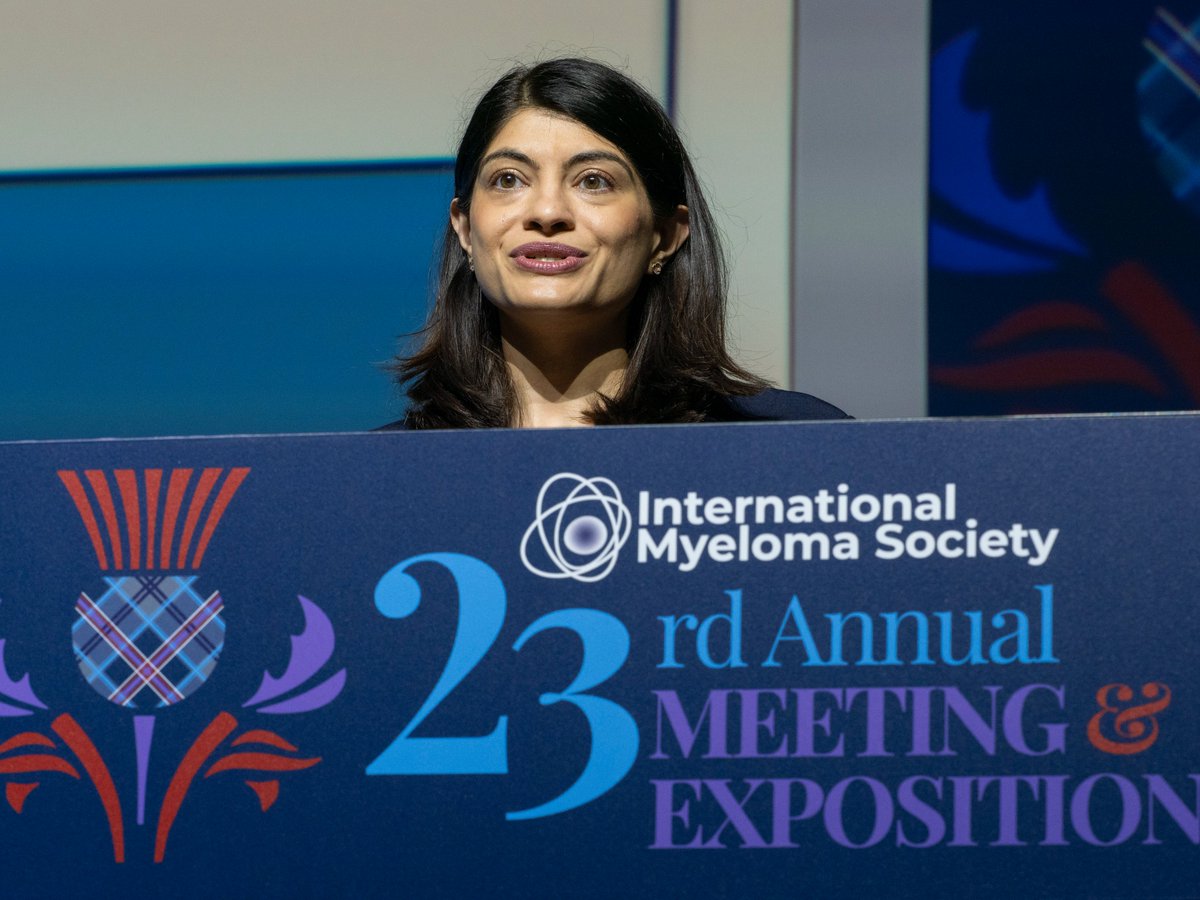 Myeloma Society (@Myeloma_Society) — #IMS26 — conference slide