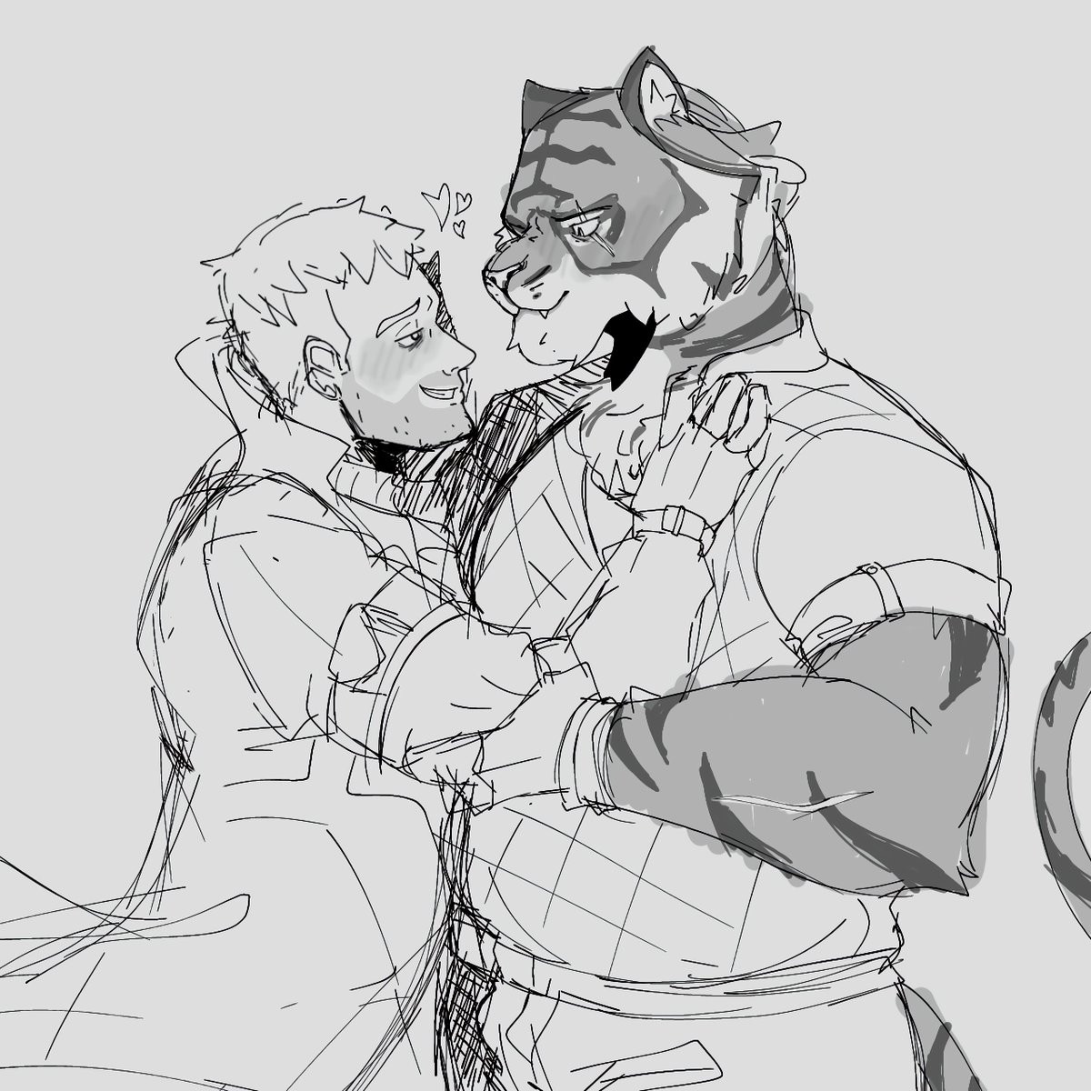 for_characters_'s tweet photo. oscar × jonesy  lovey dovey (sketch)
#oscar #jonesy #fortnite https://t.co/2zl4wTY8D5
