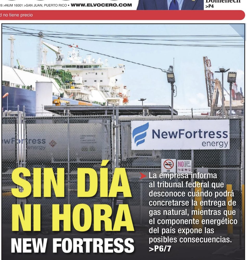 DiasporaPIP's tweet photo. ¡Incumplimiento y colapso! 🔌 New Fortress admite que no sabe cuándo entregará gas natural a la isla. El modelo privatizador del PNP-PPD nos deja a oscuras. El PIP propone cancelar los contratos, aprobar el PS 695 y acelerar la energía solar en techos. ⚡🇵🇷 #DPIP https://t.co/TEEetNeGjS