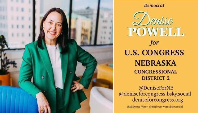 marikosegawa's tweet photo. #ResistanceUnited #wtpBLUE #wtpBLUEResists #DV1
🗣US HouseNE02
@DeniseForNE is a mom, small-business owner, public-school champion, and healthcare advocate.
When many politicians vote against the people, Denise steps up to fight for Nebraskans. https://t.co/KaMwdcFZgQ https://t.co/vJDJ5WtEr1